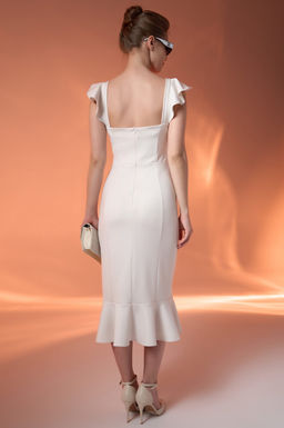 Платье Жадор (молочный) - Эльза фото 16