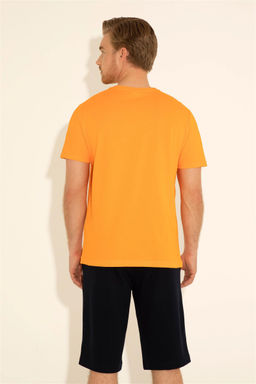 Мужская оранжевая футболка - U.s. polo assn фото 13