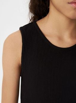 20240140001, Майка-топ детский для девочек Imanpa_top черный - Acoola фото 4