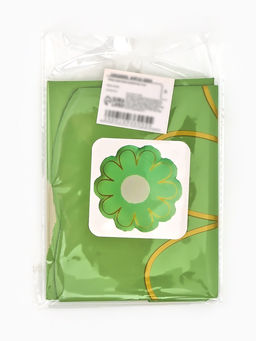 Воздушный шар фольгированный 21 Ромашка. Золотые лепестки, набор 5 шт., мятный сатин - Страна карнавалия фото 5