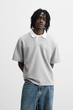 RELAXED FIT POLO SHIRT - Zara фото 10