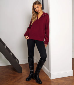 Джемпер #КТ888 (7), бордовый - Dommod фото 3