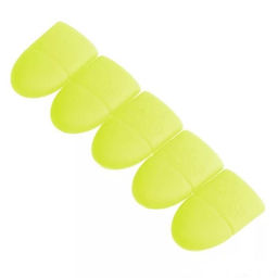 Nail Art Силиконовые колпачки для снятия гель-лака (желтый)