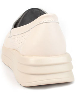 03-SD4-1D BEIGE Полуботинки женские (натуральная кожа) - Фабричный китай фото 6