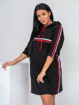 Платье женское, цвет черный