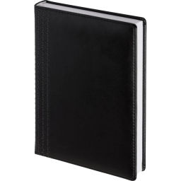 Ежедневник датированный 2026 IF 14х20см 176л, тверд Lozanna AZ2805/black