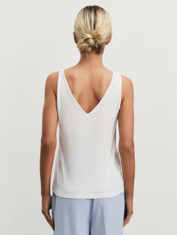 Майка из вискозы и хлопка / Zarina  фото 5