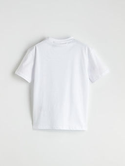 Bisiklet Yaka Muhammed Ali Bask?l? Erkek ?ocuk Ti??rt