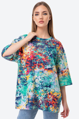 Футболка унисекс оверсайз Happy Fox  фото 8