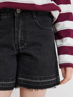 ACOOLA / Шорты джинсовые детские для девочек Ranya черный