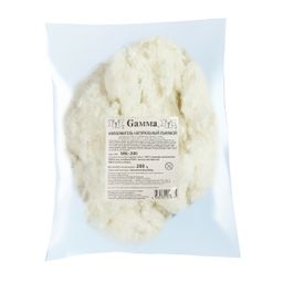 Gamma Наполнитель натуральный льняной NNL-200 100% льняная целлюлоза 200 г 4 г белый
