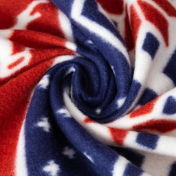 Плед флисовый новогодний Экономь и Я. Олени 150?180 см