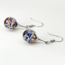 Серьги из муранского стекла ENERGY LS2992