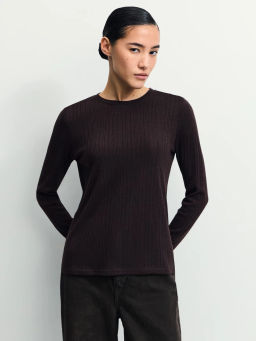 Лонгслив с содержанием вискозы / Zarina