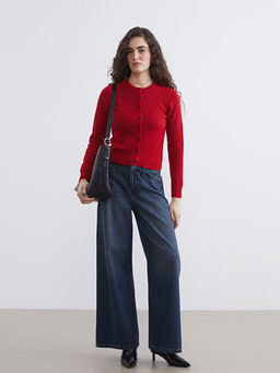 Bisiklet Yaka Kad?n Triko H?rka