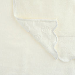 Полотенце махровое "Утренняя роза" 50х90см, хлопок 100%, молочный (Китай)