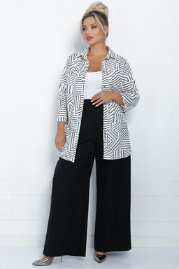 Туника Привкус тайны (белый) Б11401 - Lt collection фото 6