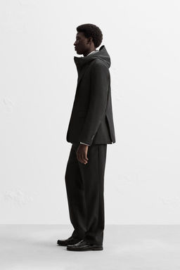 REGULAR FIT WOOL TROUSERS - Zara фото 13