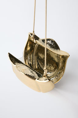 BOLSO TULIP?N / Oro - Zara фото 4