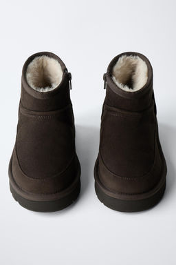 LINED ANKLE BOOTS - Zara фото 13
