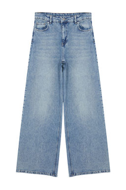 Mavi Normal Bel Ekstra Genis Paca Wide Leg Palazzo Jeans TWOAW25JE00106 - Trendyolmilla фото 6