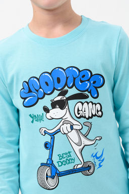 Пижама Улет длинный рукав с брюками подростковая