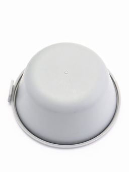 Туалет закрытый, 52×38×37 см, с УФ-лампой и миской, пластик, серый