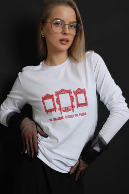 8588 футболка с дл.рукавом унисекс