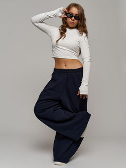 Брюки с начесом футер багги - Nota bene фото 13