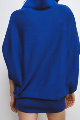 LONG KNIT BATWING SLEEVE JUMPER - Zara фото 4