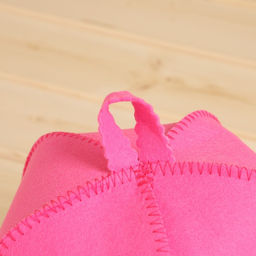 Набор для бани: шапка и коврик Кокетка - Добропаровъ фото 6