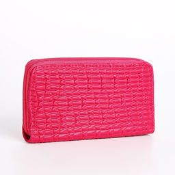 Кошелёк на молнии, цвет фуксия - Simaland фото 2