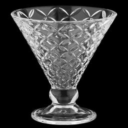 Креманка стеклянная Созвездие 325мл, д12см, h12см, на ножке, набор 6шт, в коробке, Дели Гласс (Deli Glass) (Китай) - Домашняя мода фото 2