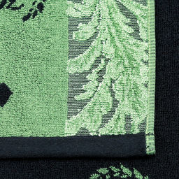 "Missoni-3027" Полотенце махровое 70х140см, плотность 375гр/м2, 100% хлопок, зеленый, Bolangde (Китай)