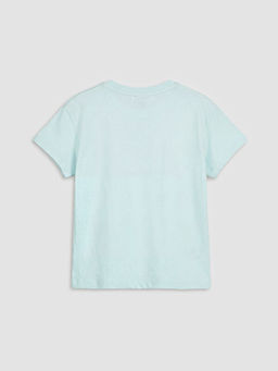 Bisiklet Yaka Nak??l? K?z ?ocuk Ti??rt