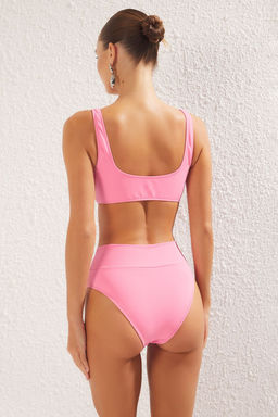 TRENDYOLMILLA Siyah Bralet Yuksek Bel High Leg Regular Core Bikini Tak?m? TBESS22BT0010  фото 55