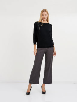 брюки женские в сером цвете