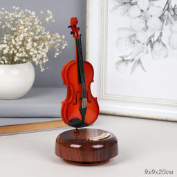 Сувенир музыкальный Скрипка 20х9 см / YR-105 /уп 72/ - ГалеонТрейд фото 2