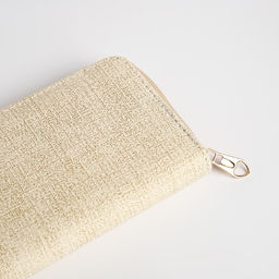 Кошелёк на молнии, цвет бежевый - Simaland фото 3