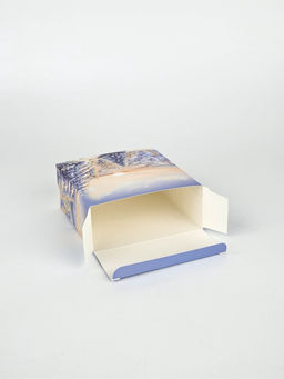 Набор подарочных коробок , 3 шт , Деревушка