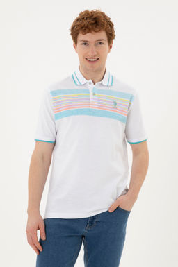 Мужская белая футболка - U.s. polo assn фото 10