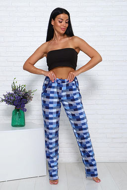 Брюки с карманами (01002, голубой) - Плиона фото 6