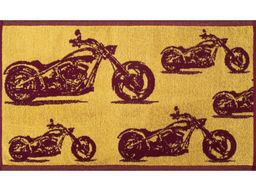 Полотенце махровое 6с104.411ж1 Мото-паттерн(кр.дерево1) 67х40см