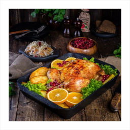 Противень 27*36 см АП Гранит арт.94701 /Мечта/  фото 3