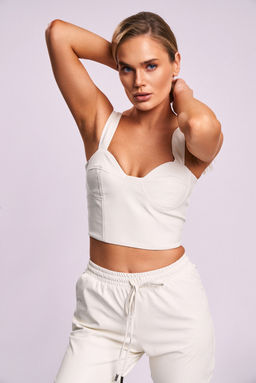 Топ KaVari 5001.4 молочный  фото 5