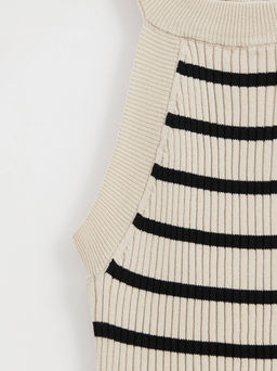 CONTE LDK 2334 Топ женский beige-black - Conte elegant фото 9