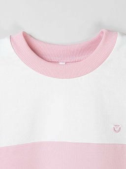 Свитшот облегченный Колор блок Зефир укороченный 7+ - Bungly фото 3