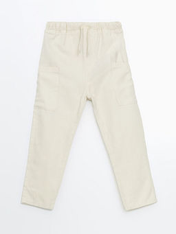 Keten Kar???ml? Erkek ?ocuk Kargo Pantolon