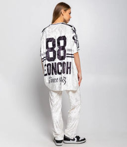 Спортивный костюм #КТ201 (13), молочный