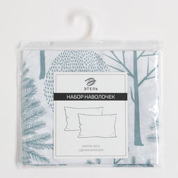 Комплект наволочек Этель Forest, 50х70 см - 2 шт, 100% хлопок, поплин  фото 4